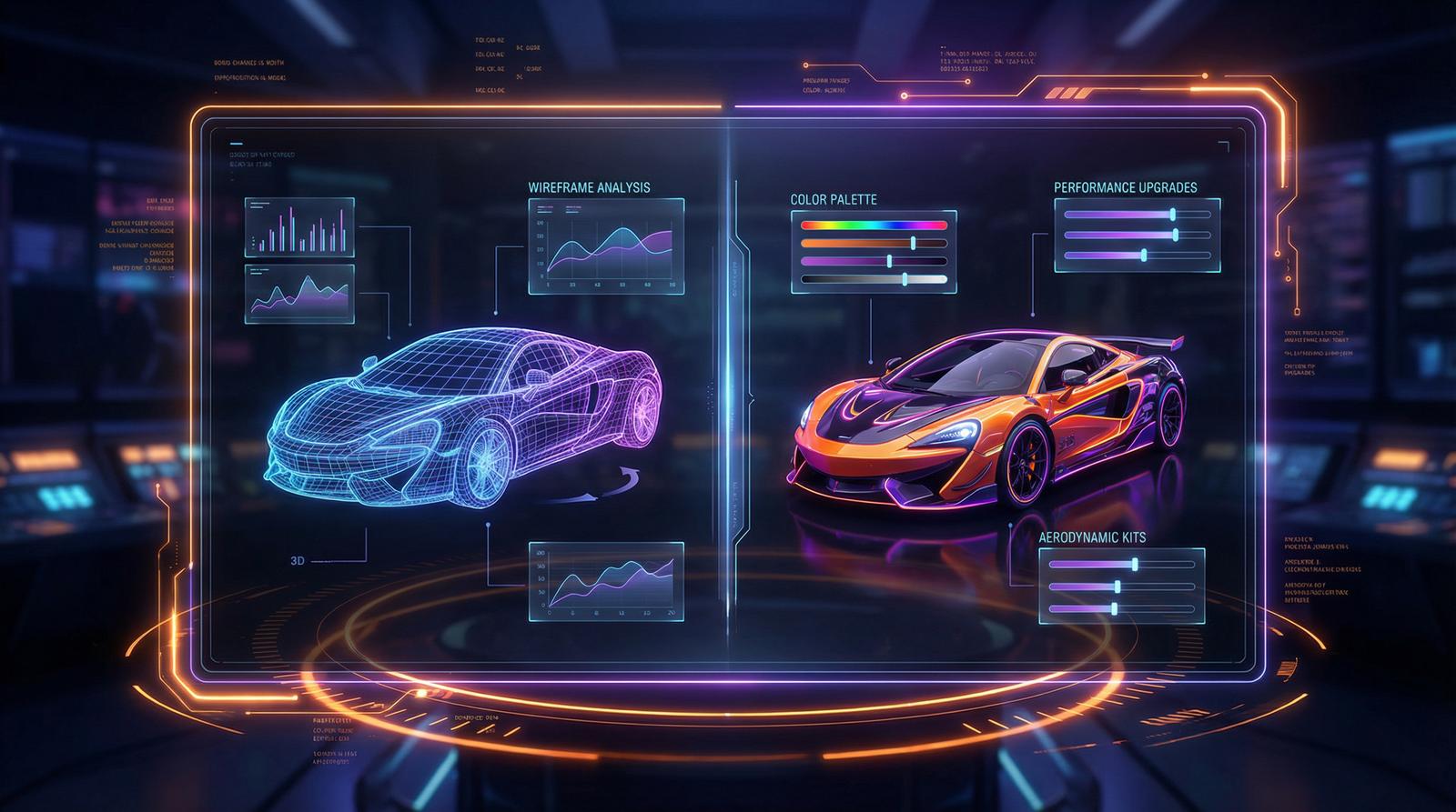 极品探花AI改装设计界面